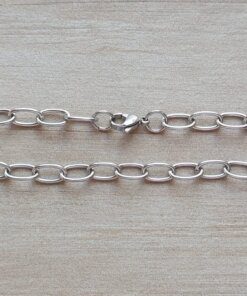 CADENA DE ACERO ESLABÓN TIFFANY LIVIANA 1.2 X 70 CM