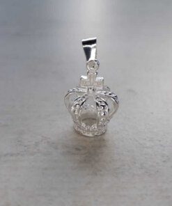 DIJE PLATA CORONA. MEDIDA 16 X 20 MM