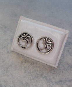 ARO PLATA FIGURA SÍMBOLO OM. 9 MM