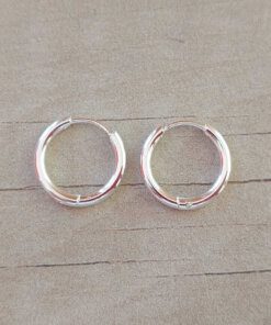 ARO ARGOLLA 1.5 MM DE ACERO BLANCO CON BISAGRA. DIÁMETRO 16 MM