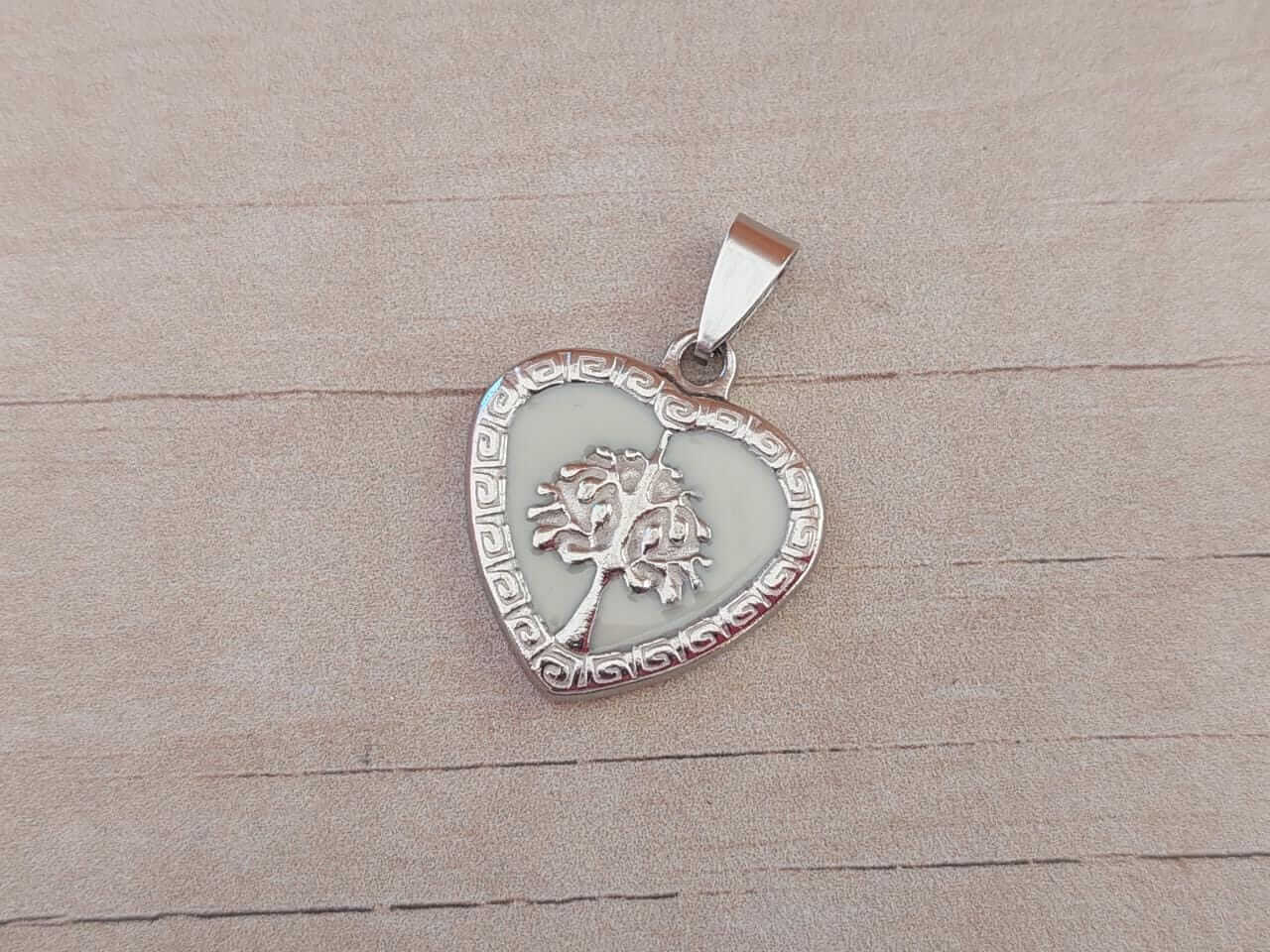 Collar De Plata 925 Con Dije De árbol De La Vida En Forma De