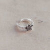 ARO PLATA EAR CUFF C/ESTRELLA CON ZIRCONES. PESO APROX 1.20 GR.