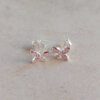 ARO PLATA MARIPOSA C/ZIRCONES. PESO APROX 1.10 GR.
