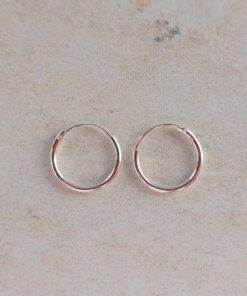 ARO PLATA ARGOLLA 1.2 X 12 MM. PESO APROX 0.40 GR.