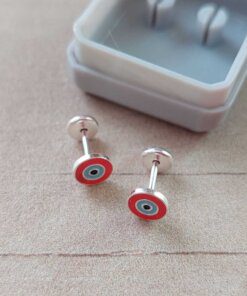 ABRIDOR PLATA ESMALTADO OJITO