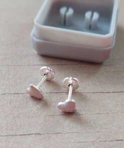 ABRIDOR PLATA ESMALTADO CORAZÓN