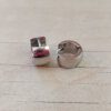 ARO DE ACERO ARGOLLA LISA BOMBE CON BISAGRA. ANCHO 6 MM. DIÁMETRO 9 MM