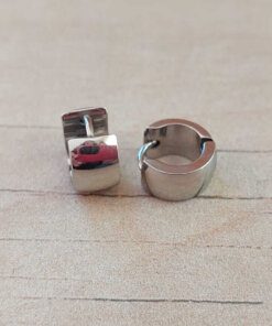 ARO DE ACERO ARGOLLA LISA BOMBE CON BISAGRA. ANCHO 6 MM. DIÁMETRO 9 MM