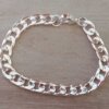 PULSERA DE ACERO BLANCO GRUMET 2.0 LARGO 21 CM