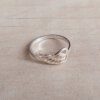 PACK 6 UNIDADES ANILLOS ACERO BLANCO ALAS. TAMAÑOS VARIADOS