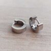 ARO DE ACERO ARGOLLA LISA PLANA CON BISAGRA. ANCHO 4 MM. DIÁMETRO 12 MM