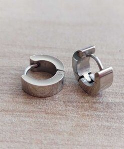 ARO DE ACERO ARGOLLA LISA PLANA CON BISAGRA. ANCHO 4 MM. DIÁMETRO 10 MM