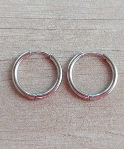 ARO DE ACERO ARGOLLA 1.5 CON BISAGRA 17 MM