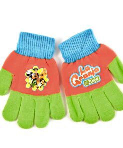 Guante infantil 2 a 6 años sublimado La granja de Zenon x1u