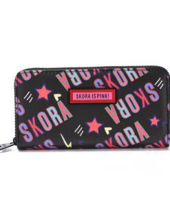 BILLETERA FICHERO POP PINK 19X10CM X1U