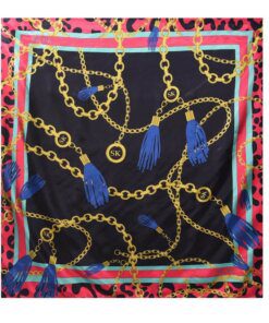 PAÑUELO 90X90 CM RASADO CLASSIC GOLD X1U