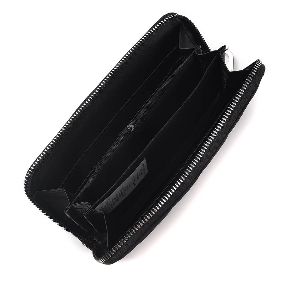 BILLETERA FICHERO Candy pastel matelasse corazon 19x10cm x1u color negro - Imagen 8