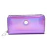 billetera metallic Candy 10.5x7cm x1u color lila