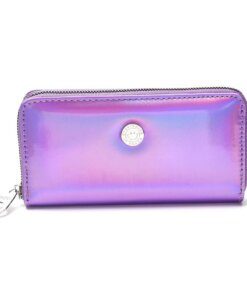 billetera metallic Candy 10.5x7cm x1u color lila