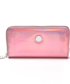 billetera metallic Candy 10.5x7cm x1u color rosa