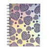 CUADERNO ESPIRALADO TAPA BLANDA ESTAMPADO 80 HOJAS 18X13CM THINK HAPPY SHINE X1U