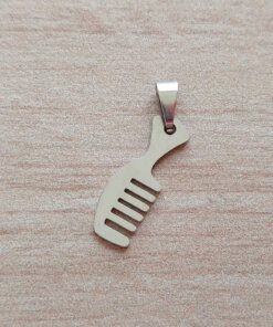 DIJE DE ACERO PEINE 8 X 22 MM