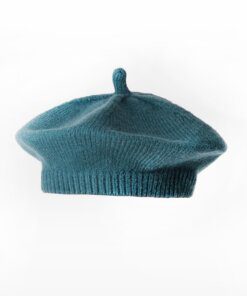 BOINA TEJIDA COLOR AZUL