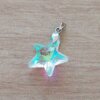 DIJE DE ACERO ESTRELLA 20 MM DE ACRÍLICO COLOR TORNASOL