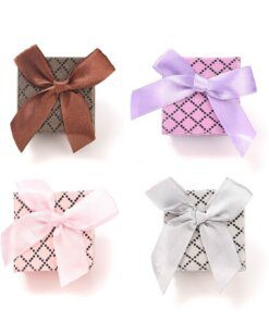 ESTUCHE PARA ANILLO 4 X 4 CM X 12 UNID