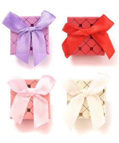 ESTUCHE PARA ANILLO 4 X 4 CM X 12 UNID