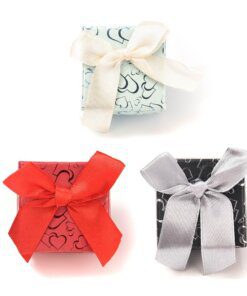 ESTUCHE PARA ANILLO 4 X 4 CM X 12 UNID