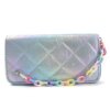 Fichero Candy matelasse cadena plastica 19x9cm x1u