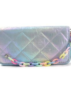 Fichero Candy matelasse cadena plastica 19x9cm x1u