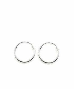 ARO PLATA ARGOLLA 1.2 X 10 MM. PESO APROX 0.33 GR.