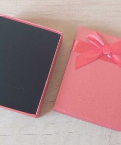 ESTUCHE PARA CONJUNTOS X 12 UNIDADES COLOR ROJO. MEDIDAS 7 X 9 CM