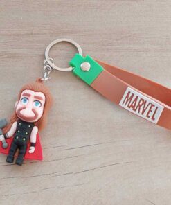 LLAVERO PERSONAJES DE SILICONA.