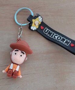 LLAVERO PERSONAJES DE SILICONA.