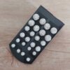 BLISTER DE AROS DE ACERO BOLA DE FUEGO BLANCA X 12 PARES DE 6 A 10 MM. CALIDAD PREMIUM
