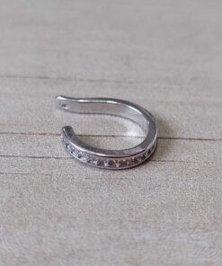 ARO ACERO PIERCING ARGOLLA 12 MM CON STRASS