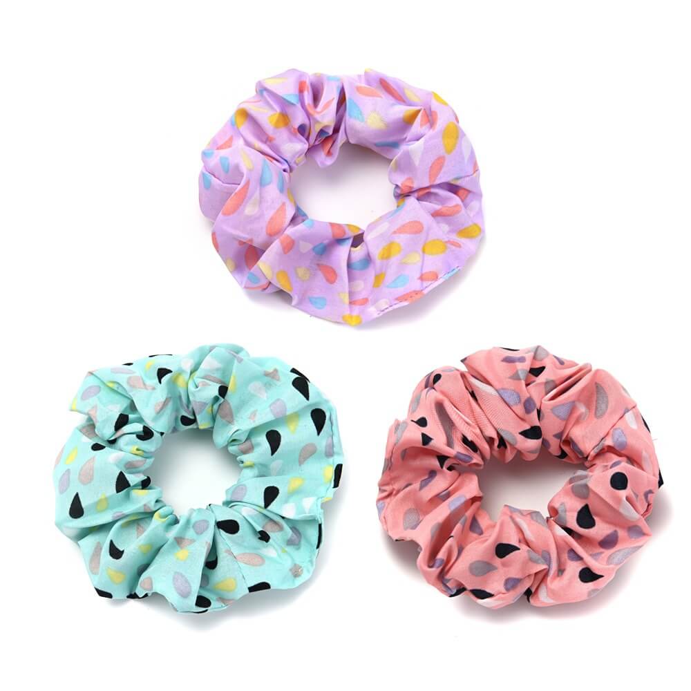 Scuncy 10cm estampado x12 unidades