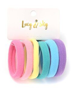 Set gomita de pelo lisa x6u