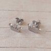 ARO DE ACERO FIGURA CORONA CON STRASS