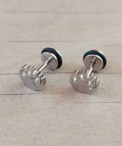 ARO ACERO PIERCING FIGURA FUEGO.