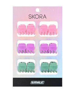 Set broche rectangular mini x12u