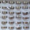 ANILLOS DE ACERO ALIANZA CON PADRE NUESTRO GRABADO X 36 UNIDADES SURTIDOS EN MEDIDAS. (MEDIDAS DEL 17 AL 22)