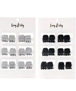 Set de broche mini gritter x 12unid x 12 Set