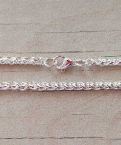 CADENA DE ACERO BLANCO ESPIGA 3.0