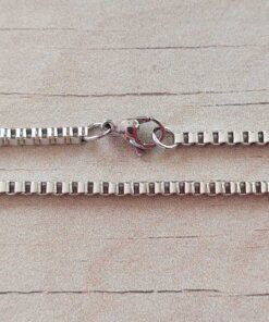 CADENA DE ACERO VENECIANA 2.4 MM