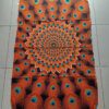 PAREO INDONESIA ESTAMPADO CON FLECOS 100 X 180 CM.