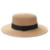 SOMBREROS CAPELINA DAMA CON CINTA 58CM X1U